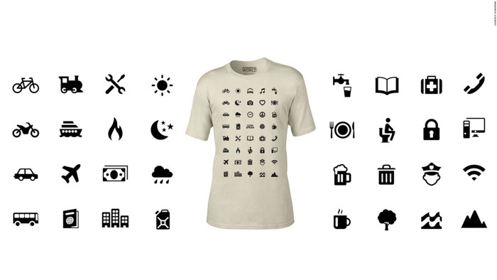 Quên từ vựng, mất thời gian để vẽ ra giấy, khó khăn trong việc dùng ngôn ngữ cử chỉ... sẽ được chiếc áo này xử lý nhanh chóng.