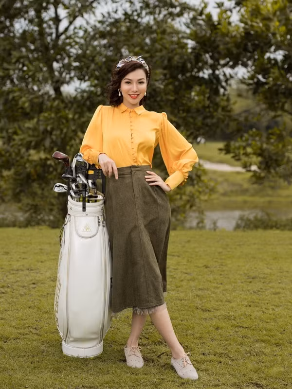 Nói về đam mê và nhiệt huyết dành cho ''môn nhà giàu'' này, nữ MC - golf thủ chia sẻ: ''Khi Hải Anh còn có thể vung gậy, còn có thể cầm mic, Hải Anh vẫn sẽ chia sẻ và lan toả tình yêu Golf, lối sống tích cực, tình yêu cuộc sống đến với mọi người''.