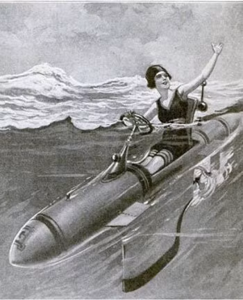 Loại phương tiện này không phải tàu ngầm, cũng không phải một loại thuyền máy cá nhân. Tuy nhiên, nó có thể giữ người điều khiển ở trạng thái hơi chìm và nổi trên mặt nước. Độ sâu có thể được kiểm soát bằng 4 mặt phẳng ở hai bên và người lái điều khiển bằng bàn đạp chân.