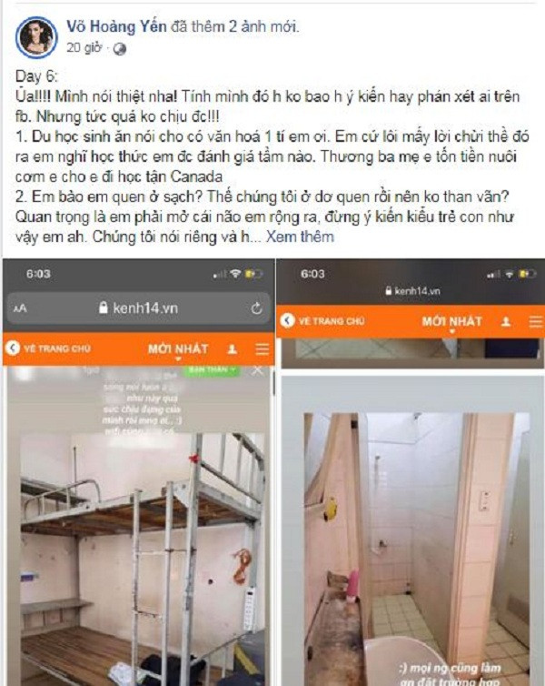 Người đẹp nhận được nhiều lời khen khi thông qua những bức ảnh, vlog trên trang cá nhân, lan truyền thông điệp của ngành y tế đến người hâm mộ, góp phần đẩy lùi Covid-19. Mới đây cô cũng bày tỏ rõ quan điểm không đồng tình khi có người chê bai, phàn nàn về khu cách ly trên mạng xã hội.