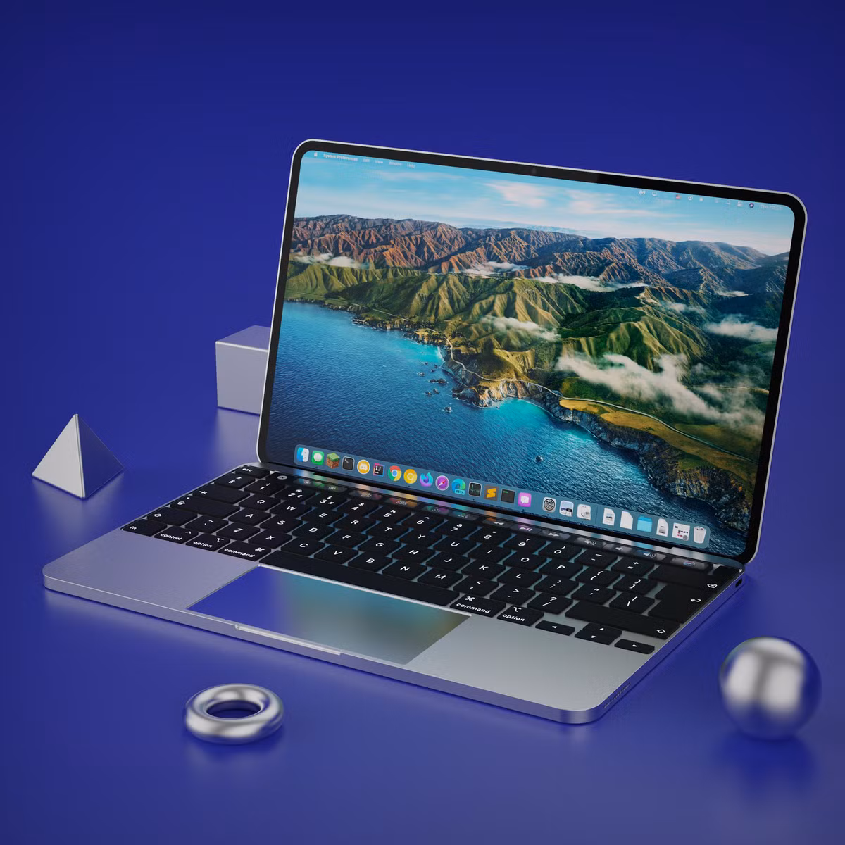 Mới đây, trên các group Facebook đang truyền tay nhau hình ảnh concept dòng MacBook mới của nhà Apple. Đây là hình ảnh tới từ tài khoản Twitter @ZONEofTECH và @ZONEofCONEPTS.
