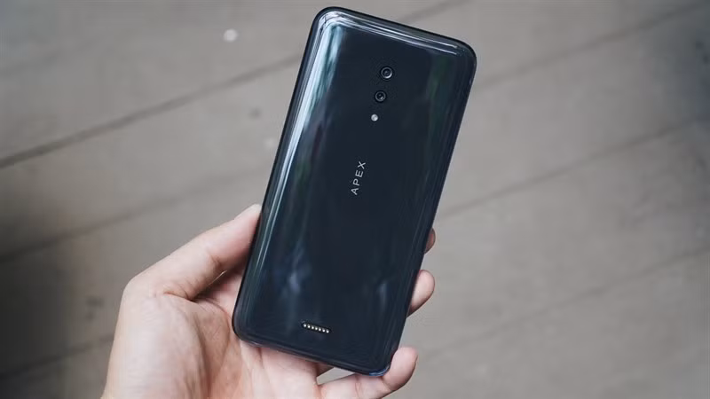 Chiếc Vivo Apex 2019 cũng sử dụng công nghệ phát âm thanh qua màn hình tương tự như Meizu Zero.