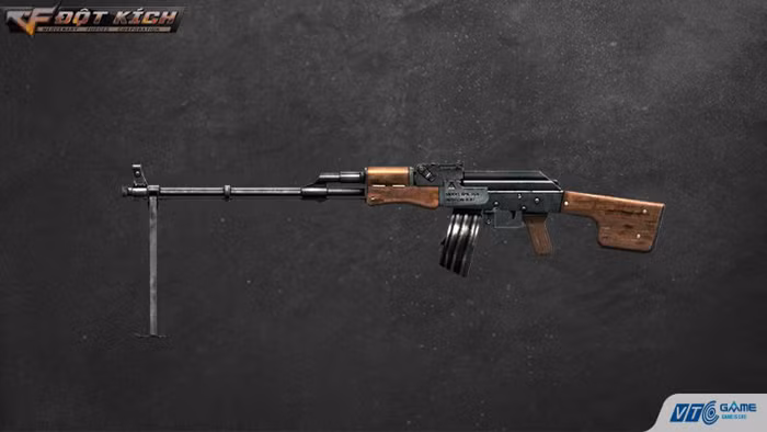 RPK hay còn gọi là súng “Ba càng” - Một cơn ác mộng của tất cả những Zombie thời “Hoàng Lăng” hay “Thứ 6 ngày 13” ngày bấy giờ.