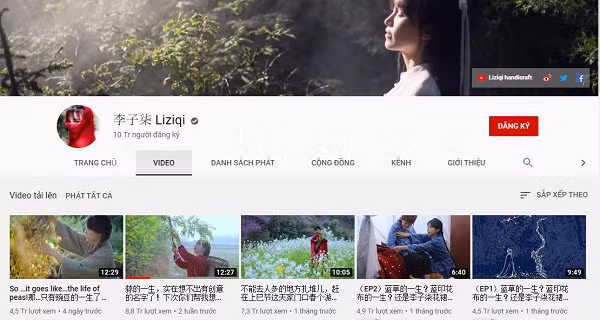 Bởi vậy, không chỉ là Youtuber Trung Quốc đầu tiên cán mốc 10 triệu người theo dõi, kênh của Lý Tử Thất còn “đút túi” hơn 1,33 tỷ lượt xem. Tính đến nay, video có lượt xem nhiều nhất được quay vào dịp Tết cổ truyền 2019, thu hút hơn 52 triệu lượt xem.