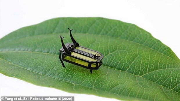 Khi hơi bốc lên từ buồng nhiên liệu của RoBeetle được đốt cháy trên bột platinum, các sợi hợp kim co lại, và một loạt van siêu nhỏ sẽ đóng lại để ngăn việc đốt cháy. Sau đó, các sợi hợp kim lạnh dần và nở ra, khi đó các van được mở và quá trình trên được lặp lại cho đến khi nhiên liệu được tiêu thụ hết.