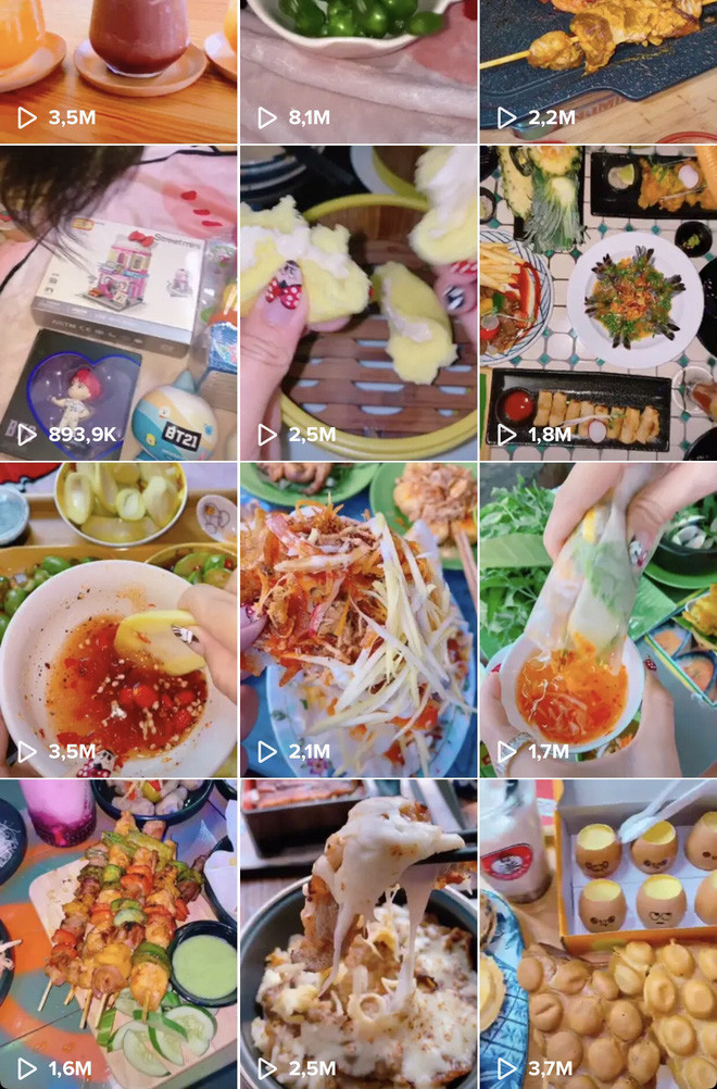 Loạt món ăn mà cô gái xinh đẹp này review vô cùng đa dạng, từ ẩm thực đường phố bình dân đến nhà hàng sang chảnh đều có đủ.