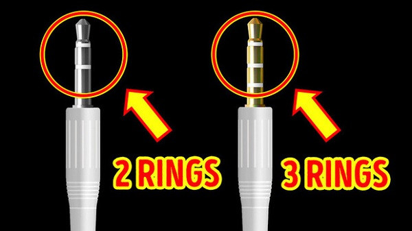 Liệu có bao nhiêu người sử dụng sản phẩm công nghệ biết ý nghĩa của những vòng tròn trên giắc cắm 3,5mm? Mục đích chính của chúng là tách các xung điện nhận được từ các thiết bị để truyền thông tin: 2 sọc là có thể tách 2 tín hiệu và truyền âm thanh nổi, 3 sọc thường có trong các thiết bị có hỗ trợ micro.