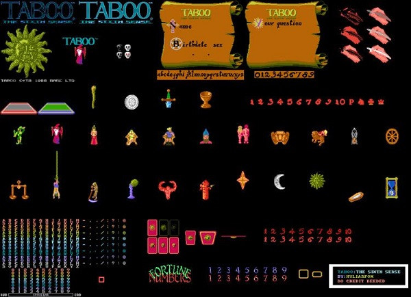 Taboo là một trong số ít những trò chơi được cấp phép có hình ảnh "nhạy cảm" dưới những lá bài mà có khi người lớn nhìn thấy còn phải đỏ mặt. Tuy nhiên lại không hề được gắn mác 16+ hay 18+.