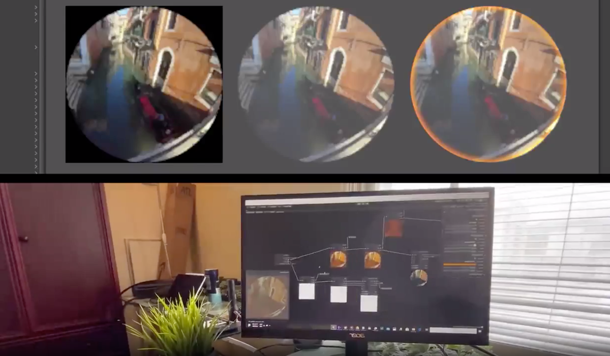 Ngoài ra, Lucas nói rằng, việc xem lại ký ức cũng giống như khi ta mở file video và xem trên máy tính. Để không bị nhàm chán và phù hợp với ngoại hình của cỗ máy thời gian, Lucas đã sử dụng đến trí tưởng tượng phong phú của mình.
