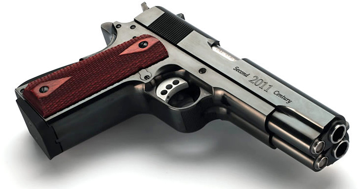 Khẩu súng lục Arsenal Firearms AF2011-A1 về cơ bản chính là hai khẩu M1911 hợp thành. Thiết kế của AF2011-A1 cho phép người dùng chọn lựa khai hỏa một hay cả hai nòng cùng lúc, nhả ra tối đa 16 viên đạn chỉ trong một vài giây.