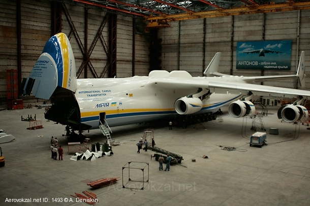 Phi cơ lớn nhất thế giới cũng chở được những hàng hóa cồng kềnh, ví dụ như 1 chiếc tua bin quạt gió. Đơn hàng của Mriya thường đến từ các doanh nghiệp công nghiệp nặng và từ chính phủ, bao gồm từ quân đội Mỹ.