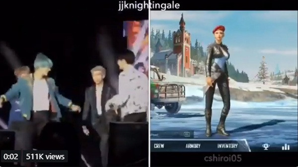 Được biết, PUBG là một trong số những tựa game yêu thích của nam ca sĩ sinh năm 1995 và các thành viên BTS. Anh chàng đã từng để lộ sở thích đặc biệt khi nhiều lần biểu diễn lại điệu nhảy, động tác trong PUBG tại một số show diễn.