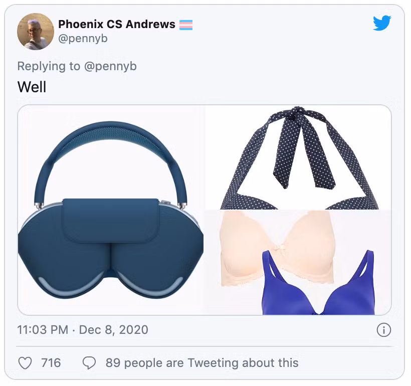 Với dạng nào thì nhiều người dùng cũng so sánh chiếc case này với áo ngực.