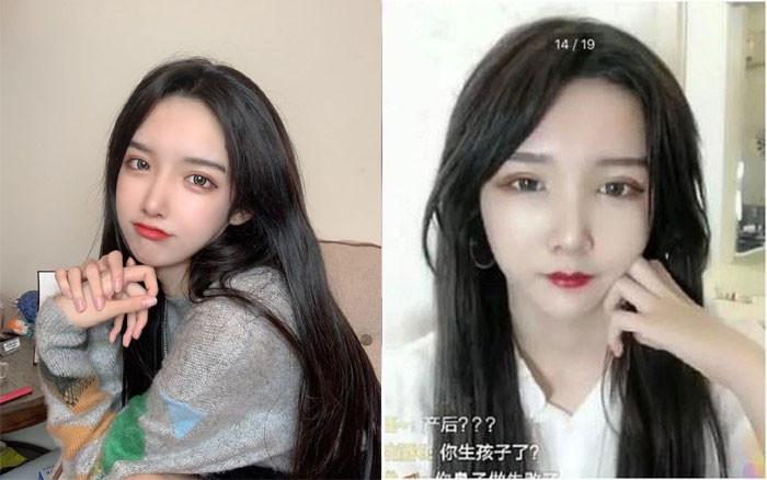 Không còn được chỉnh sáng, bóp cằm, nâng mũi hay chỉnh sáng xóa mụn qua app, nhan sắc của Abbily lộ ra có phần kém sắc, phấn trên mặt loang lổ. Nàng streamer nhận cơn mưa gạch đá từ phía các fan hâm mộ, thậm chí còn xuất hiện làn sóng kêu gọi tẩy chay kênh livestream của cô.