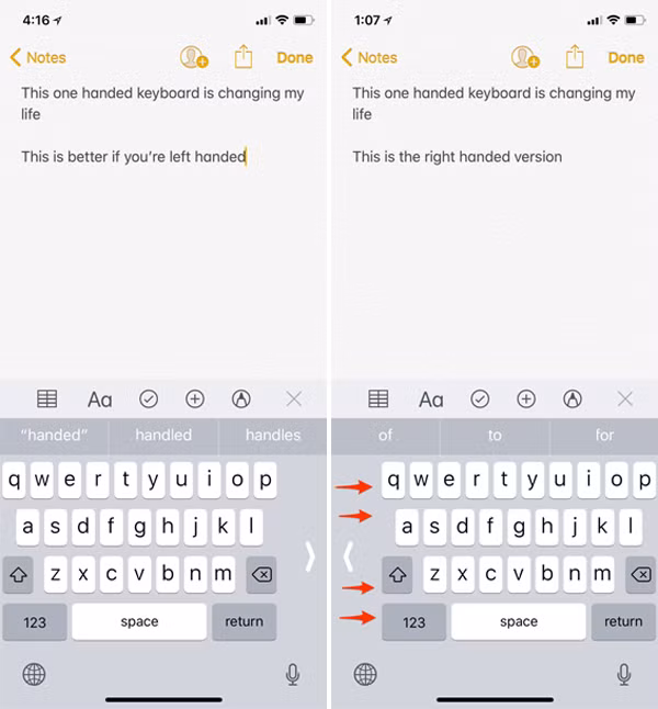 Nếu thích tính năng này đến mức muốn đặt nó làm bàn phím mặc định, hãy vào Setting > General > Keyboard.