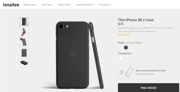 Tiếp tục lộ bằng chứng cho thấy Apple sắp ra mắt iPhone 9 (hay iPhone SE2) giá thấp khi CNET đưa tin, ốp lưng của phiên bản điện thoại mới này xuất hiện trên nhiều trang thương mại điện tử từ Alibaba, tới Amazon, thậm chí cho phép đặt trước trên website của nhiều nhà sản xuất. Ảnh: Cnet