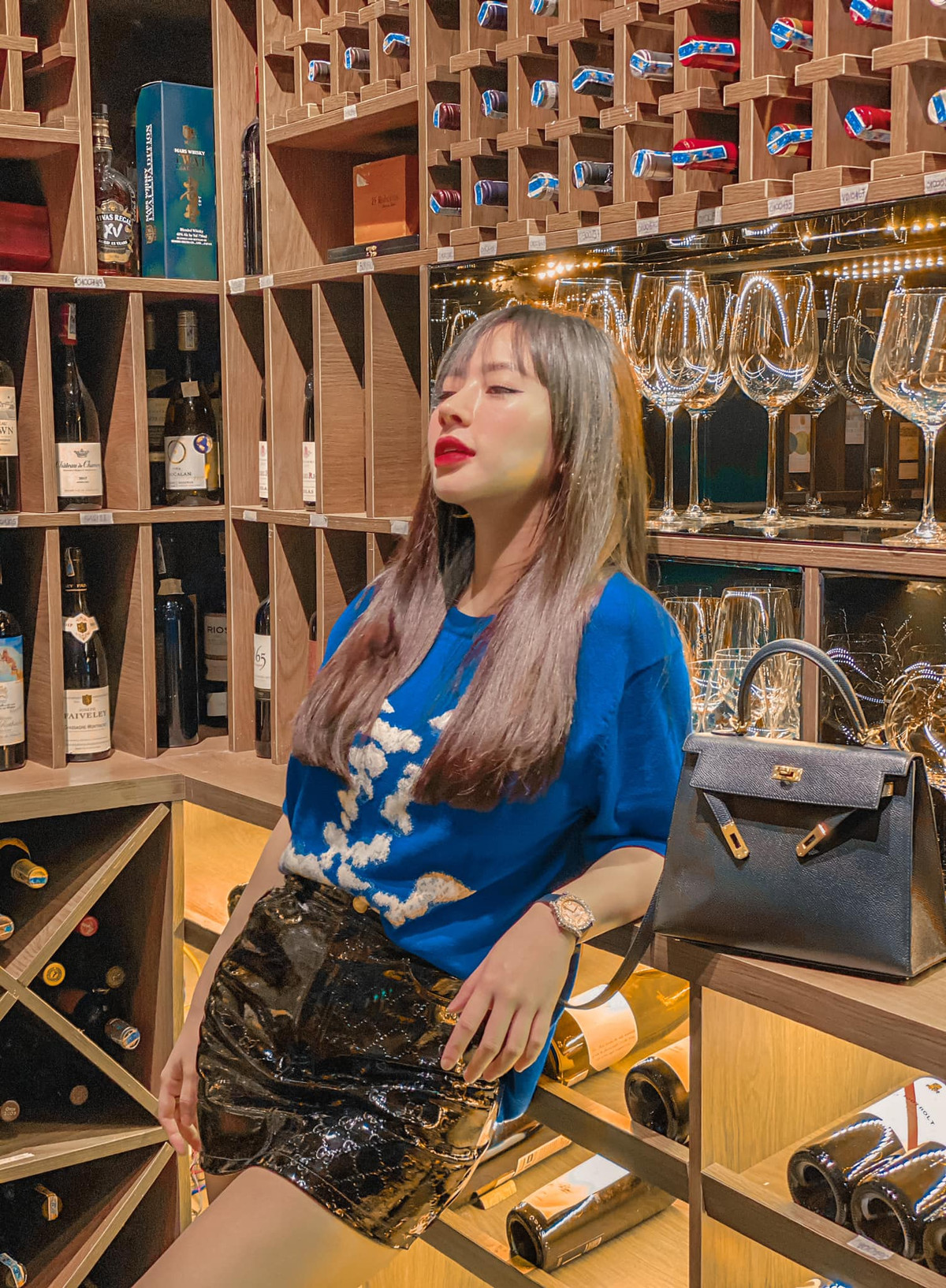 Được biết, ngoài chơi golf, bí quyết để Lan Phương giữa vóc dáng 3 vòng chuẩn chỉnh là nhờ chăm chỉ tập luyện gym và yoga.