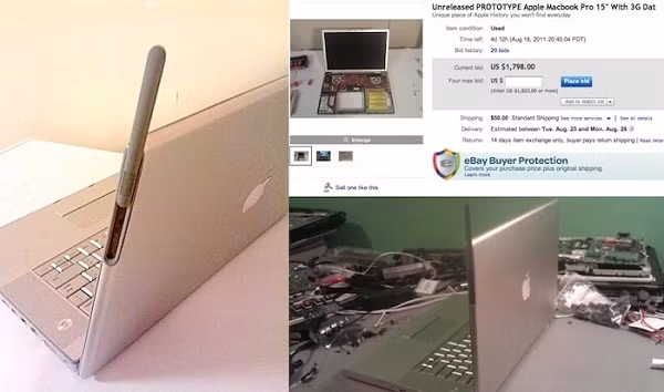 Thời điểm năm 2007, Apple từng phát triển một chiếc MacBook Pro có hỗ trợ kết nối di động. Tuy nhiên nó chưa từng được tung ra mà chỉ được người dùng biết đến qua các hình ảnh và thông tin rò rỉ.