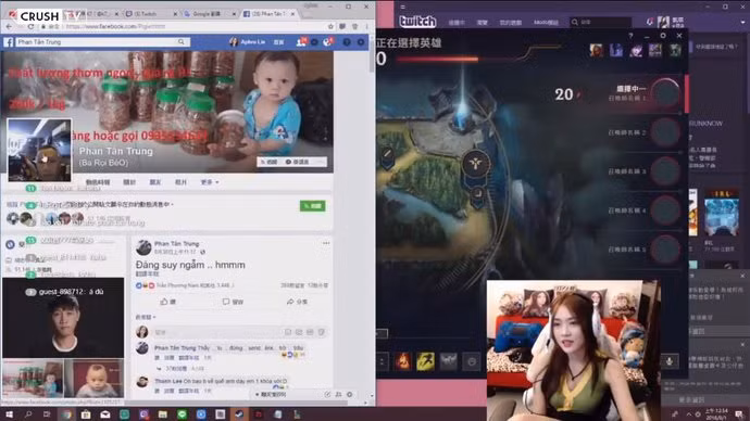 "Cô Bảy" - KaiChi.K7 hay còn được gọi với tên khác K7.Aphrolin được coi là nữ giáo viên đầu tiên đến với lớp học Thầy Ba, cô nàng là nữ streamer khá nổi tiếng tại Đài Loan.