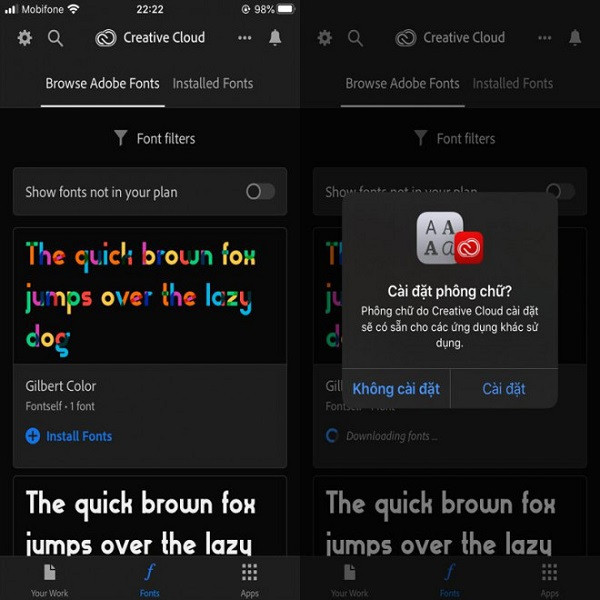 Meo cuc don gian de cai font chu iPhone moi tren iOS 13