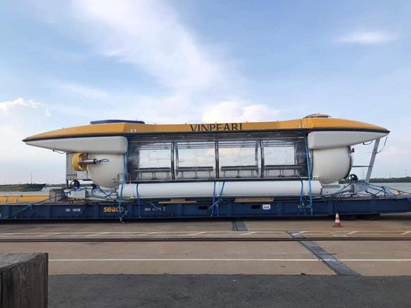 Tàu ngầm Vingroup đặt mua xuất hiện tại Nha Trang Tau ngam Vingroup dat mua xuat hien tai Nha Trang