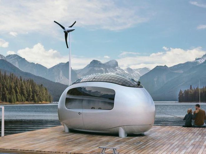 Toàn bộ năng lượng thu thập được sẽ trữ trong pin công suất 9744Wh.