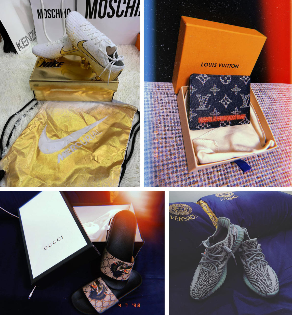 Bụt cũng là một tay chơi hàng hiệu không phải dạng vừa với khá nhiều món đồ đến từ các thương hiệu như Gucci, Balenciaga, Givenchy...