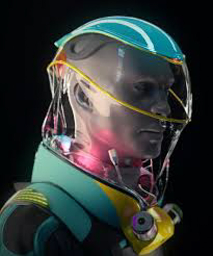 Chiếc mũ đi kèm trong suốt, kết hợp với một loại vải dễ chịu, linh hoạt, cho phép người dùng dễ dàng nhìn xung quanh và vận động thoải mái, được mô tả "cung cấp không khí sạch, loa âm thanh chất lượng tốt và sự êm ái, mềm mại", và là "tất cả những gì bạn cần để tới concert hoặc câu lạc bộ đêm một cách an toàn".