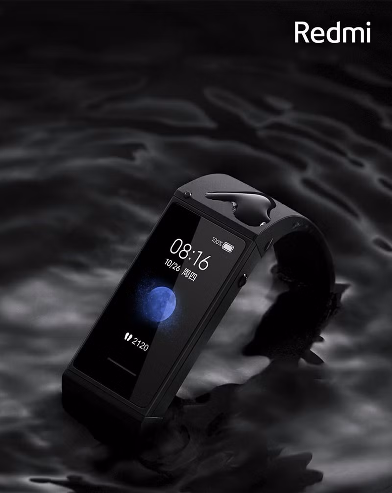 Redmi Band có 5 chế độ cho 5 môn tập khác nhau và có cả đo giấc ngủ, thiết bị có khả năng chống nước 5 ATM (50 m) nên có thể thoải mái mang đi bơi.