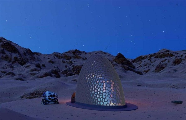 Ngôi nhà theo thiết kế của Kahn-Yates có hình dạng như vỏ sò, trông thì đơn giản nhưng bên trong lại cực kỳ tiện nghi.