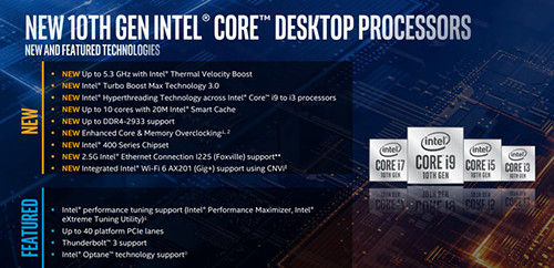 Comet Lake-S: Chíp Core i9 thế hệ thứ 10 “bá đạo” dành cho fan game Comet Lake-S: Chip Core i9 the he thu 10 “ba dao” danh cho fan game