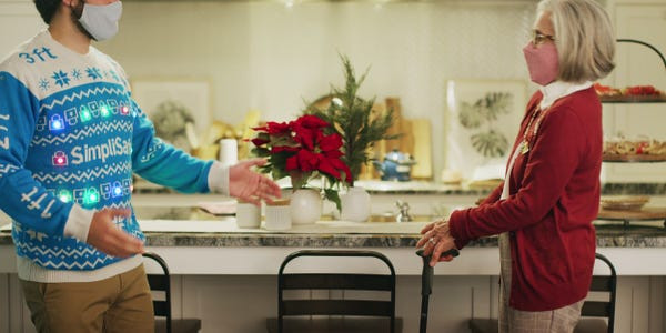 Với cách này, mọi người có thể gặp gỡ người thân mùa giáng sinh mà vẫn đảm bảo an toàn phòng dịch.