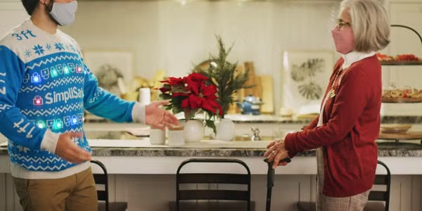 Với cách này, mọi người có thể gặp gỡ người thân mùa giáng sinh mà vẫn đảm bảo an toàn phòng dịch.