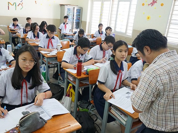 Tuyen sinh 10: Cac truong top dau tang ti le choi