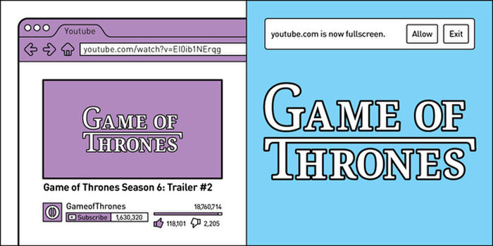 Luôn luôn tồn tại hai kiểu người xem youtube như thế này. Luôn luôn xem toàn màn hình và một thì không bao giờ chịu thoát khỏi cửa sổ xem mặc định.