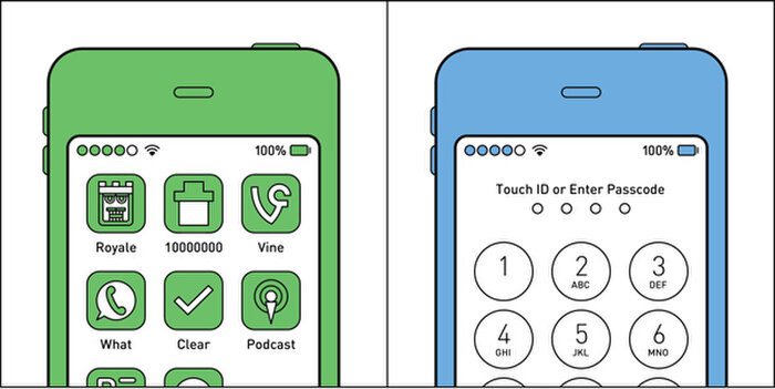 Một kiểu người đụng đâu cũng thấy đặt mật khẩu, một kiểu thì cứ vườn không nhà trống mời giặc vào.