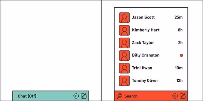 Sẽ luôn có một kiểu người mặc dù online nhưng lại để off "tỏ ra nguy hiểm", còn một kiểu thì mỗi khi online là như muốn cho cả thế giới biết đến.