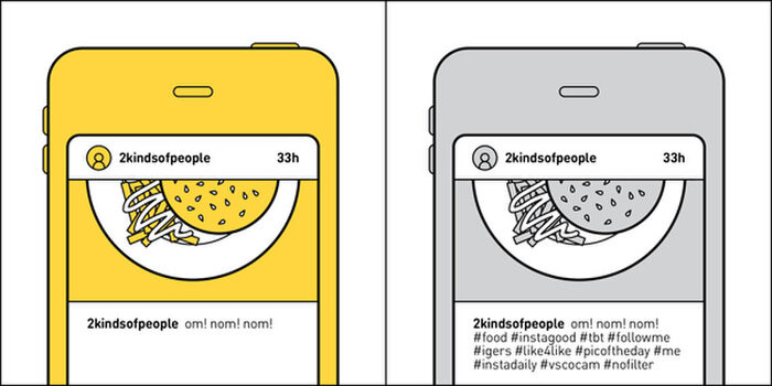 Luôn có kiểu người dùng mạng xã hội là luôn kèm một rổ hashtags và một kiểu luôn nói không với những dấu # rối mắt.