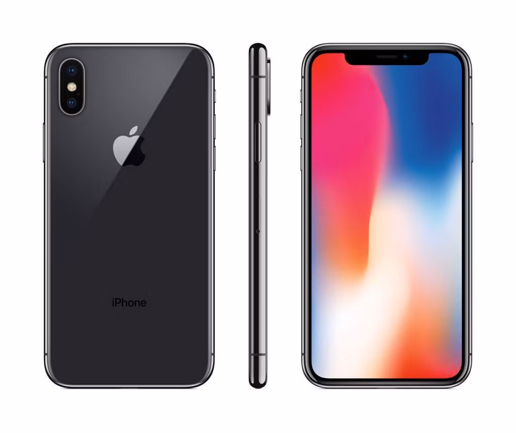 iPhone X là phiên bản đặc biệt kỷ niệm chặng đường 10 năm phát triển của iPhone với thiết kế hoàn toàn mới như bỏ phím Home, màn hình 5.8 inch dùng tấm nền OLED, nhận diện khuôn mặt 3D nằm trong phần tai thỏ, và mức giá lên tới 1000 đô. Dù có mức giá rất cao nhưng iPhone X vẫn là một trong những sản phẩm bán chạy nhất của Apple.