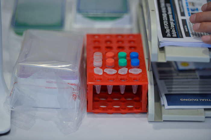 Bộ kit này có giá thành là 480.000 đồng/test.