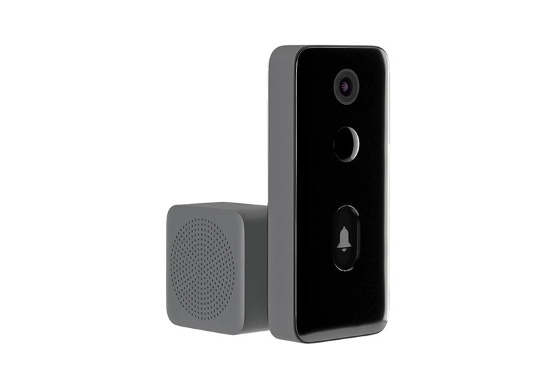 Xiaomi Smart Door Bell 2, đây là một chiếc chuông báo thông minh gắn trên cửa ra vào. Xiaomi ra mắt 2 phiên bản, phiên bản tiêu chuẩn và một bản Lite. Phiên bản tiêu chuẩn thực chất là một phụ kiện có đi kèm camera an ninh và một loa nhỏ, gắn trực tiếp lên cửa ở phía bên ngoài. Điều khiển loa và camera sẽ thông qua một ứng dụng cài đặt trên smartphone.