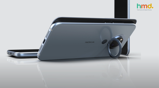 Máy có cơ chế trượt ngang thay vì trượt dọc, làm lộ phần loa ngoài, đèn flash LED và cụm hai camera trước, gồm một ống kính thường và một ống kính góc rộng. Thông tin này sẽ khiến nhiều người yêu quý Nokia đứng ngồi không yên.