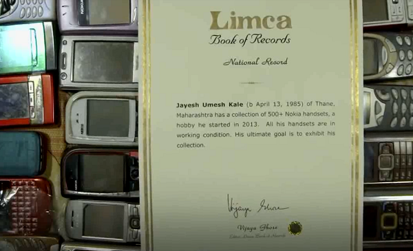 Với bộ sưu tập của mình, anh Kale đã trở thành người đàn ông sở hữu nhiều điện thoại nhất Ấn Độ và đang nỗ lực giành kỷ lục Guinness thế giới.