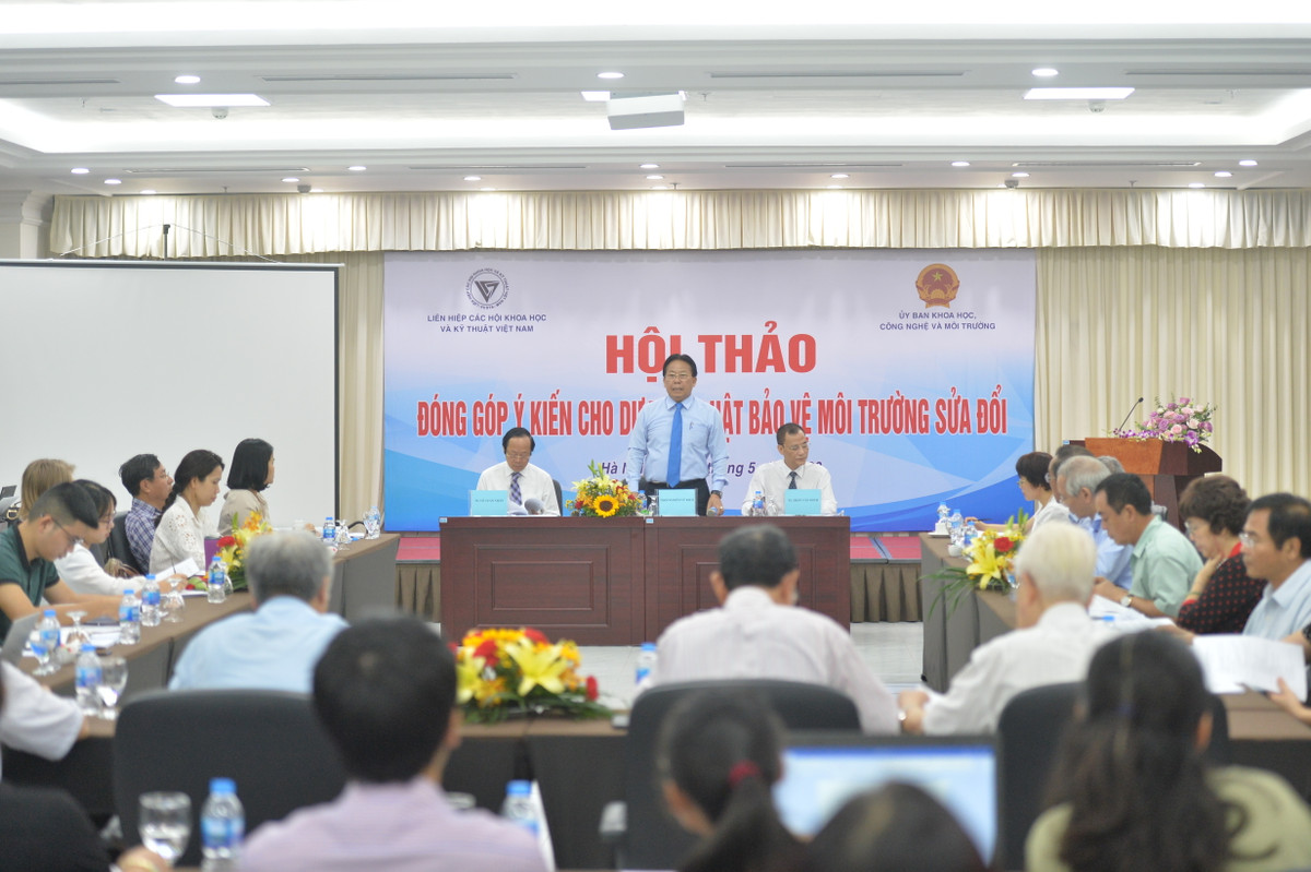 Nhieu y kien dong gop cho du thao Luat bao ve moi truong sua doi