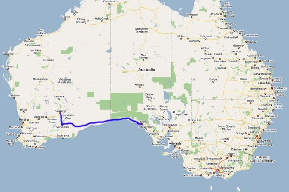 Tổng chiều dài quãng đường của sân golf đặc biệt này kéo dài 1.365km, gần bằng quãng đường từ Hà Nội tới Đà Lạt.