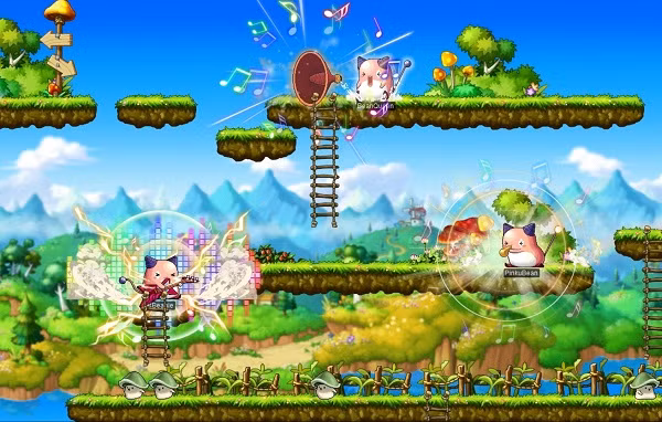 Có vẻ anh cả Jin khá yêu thích những tựa game hoạt hình dễ thương bởi ngoài The Lion King anh còn từng nhắc đến MapleStory (Nấm lùn phiêu lưu ký). Anh chàng còn khoe đã sử dụng số tiền mà dì tặng để mua các vật phẩm trong trò chơi.