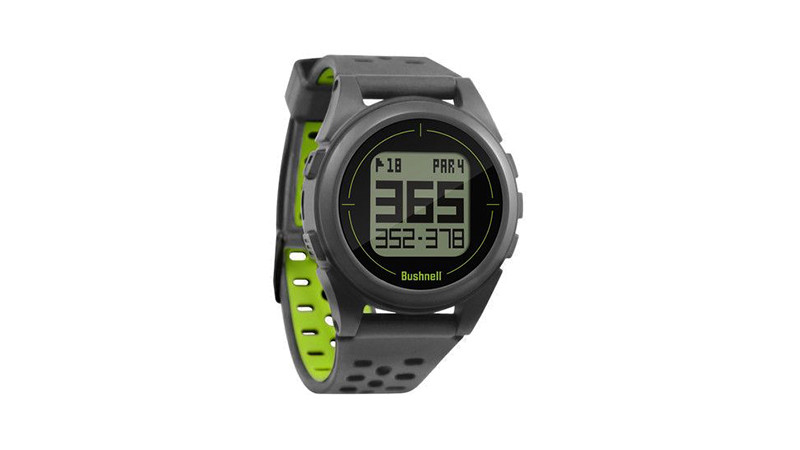  BUSHNELL ION2 GOLF GPS: Phiên bản thế hệ thứ hai của đồng hồ golf ION đã ngừng sản xuất ION, thiết kế đơn giản, mang đến các chỉ số quan trọng ở định dạng số dễ đọc. Dữ liệu tập luyện tự động và nhận dạng lỗ giúp Golfer không cần phải xoay quanh với mặt số. Bluetooth tích hợp cho phép người dùng cập nhật thông tin mà không cần sử dụng dữ liệu của mình. Thời lượng pin của ION2 lớn, đủ cho ba vòng.
