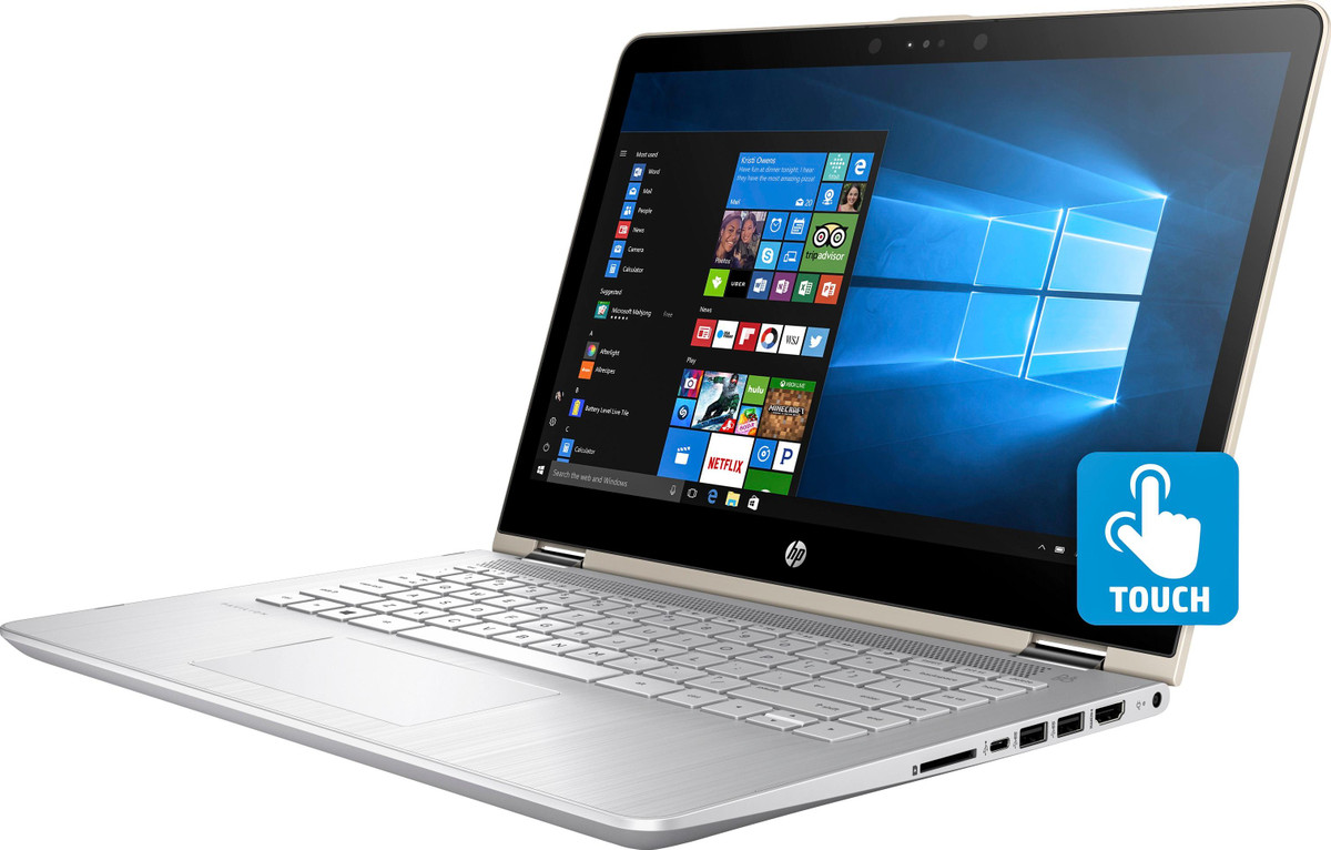 HP Pavilion x360 14-cd1018TU 5HV88PA giá 13.490.000. Đây là một chiếc laptop sinh viên có cấu hình ổn, không quá cao cũng không quá thấp. Máy sử dụng chip Core i3 thế hệ 8 với 2 nhân 4 luồng, RAM 4GB cùng card màn hình onboard. Điểm sáng của chiếc laptop này đó là màn hình HD IPS cảm ứng, bản lề cơ chế linh hoạt thay đổi từ laptop vỏ sò sang chế đồ máy tính bảng hoặc chế độ lều... Bên cạnh đó, máy cũng được trang bị Windows 10 bản quyền.