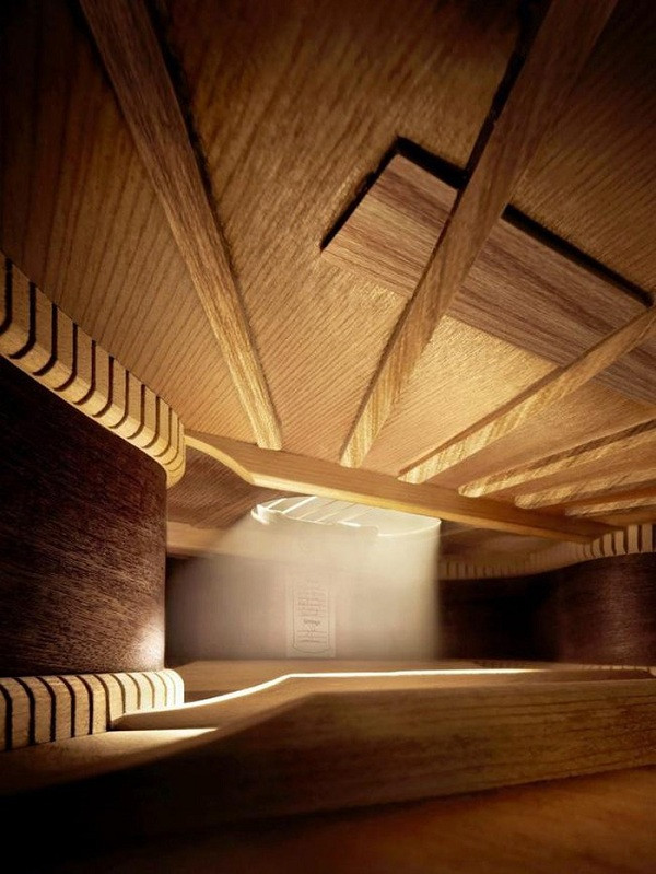 Đây là hình ảnh bên trong một cây đàn piano, bạn có tin được không?