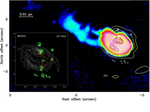 Bí ẩn vũ trụ: Cây cầu mây chứa rượu dài hàng trăm tỷ km Bi an vu tru: Cay cau may chua ruou dai hang tram ty km
